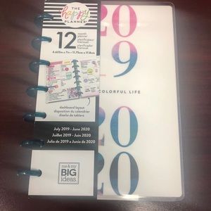 Watercolor Mini Happy Planner